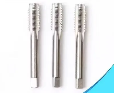 Hot Sale Professional Grade M20*2.5 HSS Taps Machine Tap Tincoated Spiral Point Taps Stainless Steel Spiral Tap Taps for Blind Hole Machining for Machining